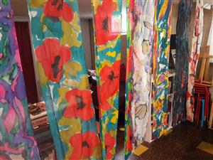 Silk Scarf Painting